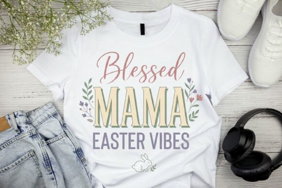 Blessed Mama Easter Vibes: A Design Asset for Seasonal Branding