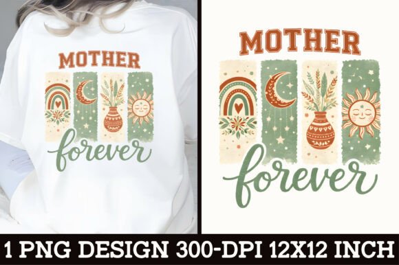 Embrace Modern Aesthetics with the Mother Forever Boho T-Shirt Design