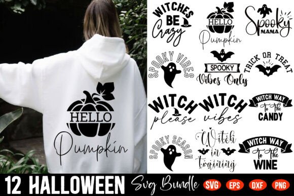Funny Halloween Quotes Design Bundle: Spooky & Creative Assets
