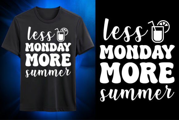 Less Monday More Summer SVG: A Versatile Design Asset