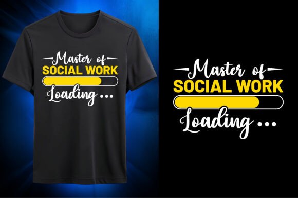Master of Social Work Loading SVG Design