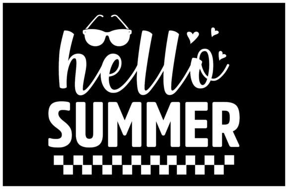 Summer Hello Quote SVG Design: Versatile Creative Asset
